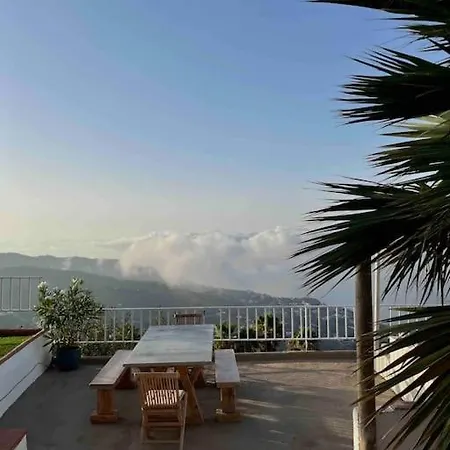Mountain House With Sea View